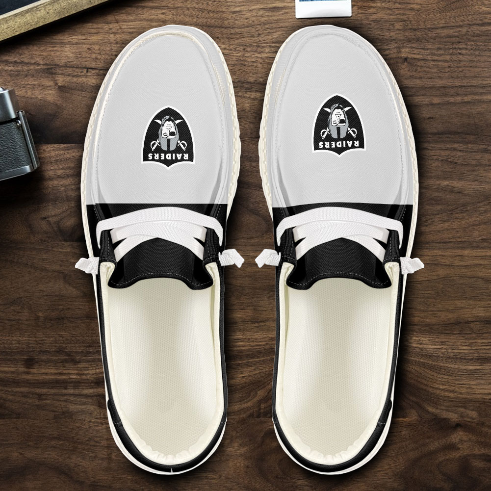Las Vegas Raiders Hey Dude Sport Shoes - Image 3