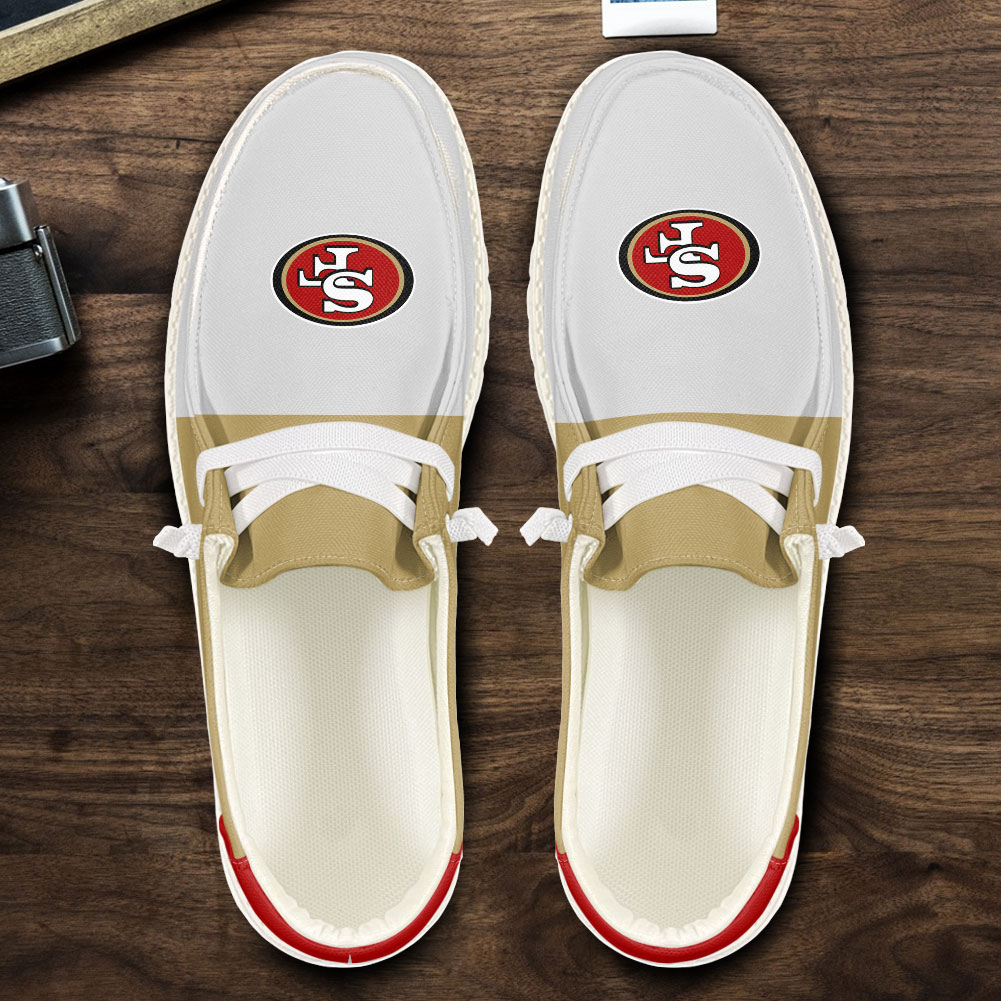 San Francisco 49ers Hey Dude Sport Shoes - Image 3