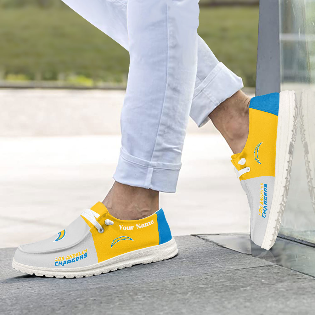 Los Angeles Chargers Hey Dude Sport Shoes - Image 2