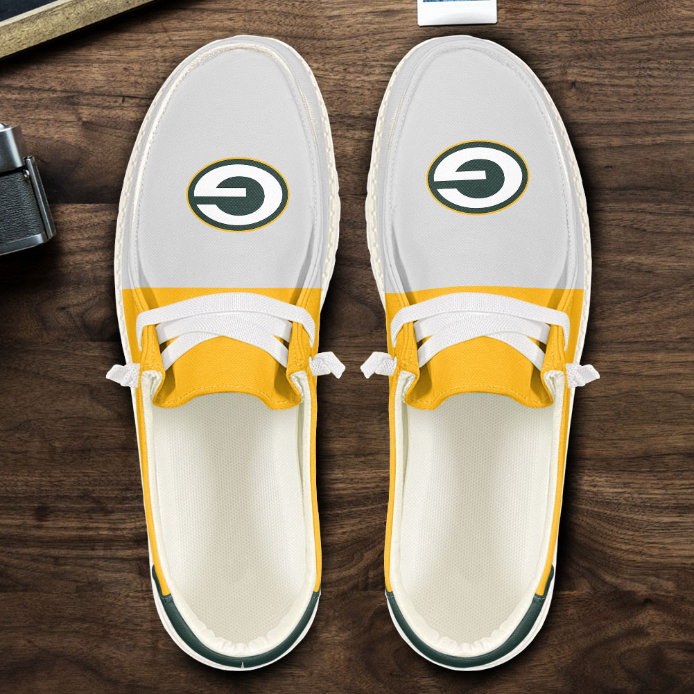 Green Bay Packers Hey Dude Sport Shoes - Image 3