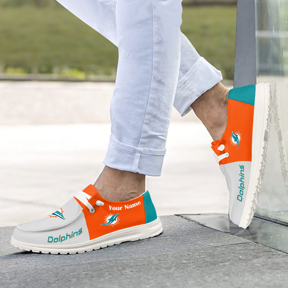 Miami Dolphins Hey Dude Sport Shoes - Image 2