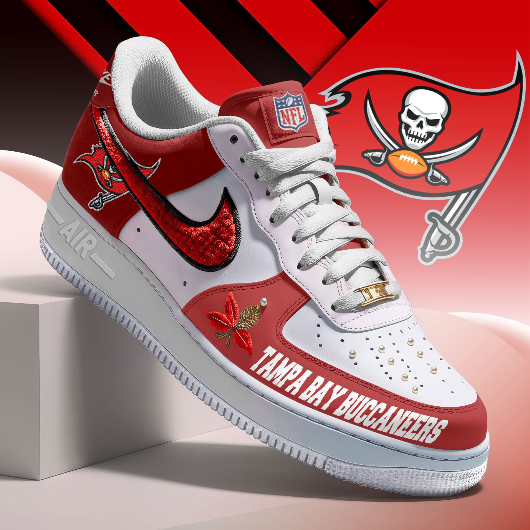 Tampa Bay Buccaneers Premium Af1 Limited Edition - Perfect Gift For Fan - Image 2