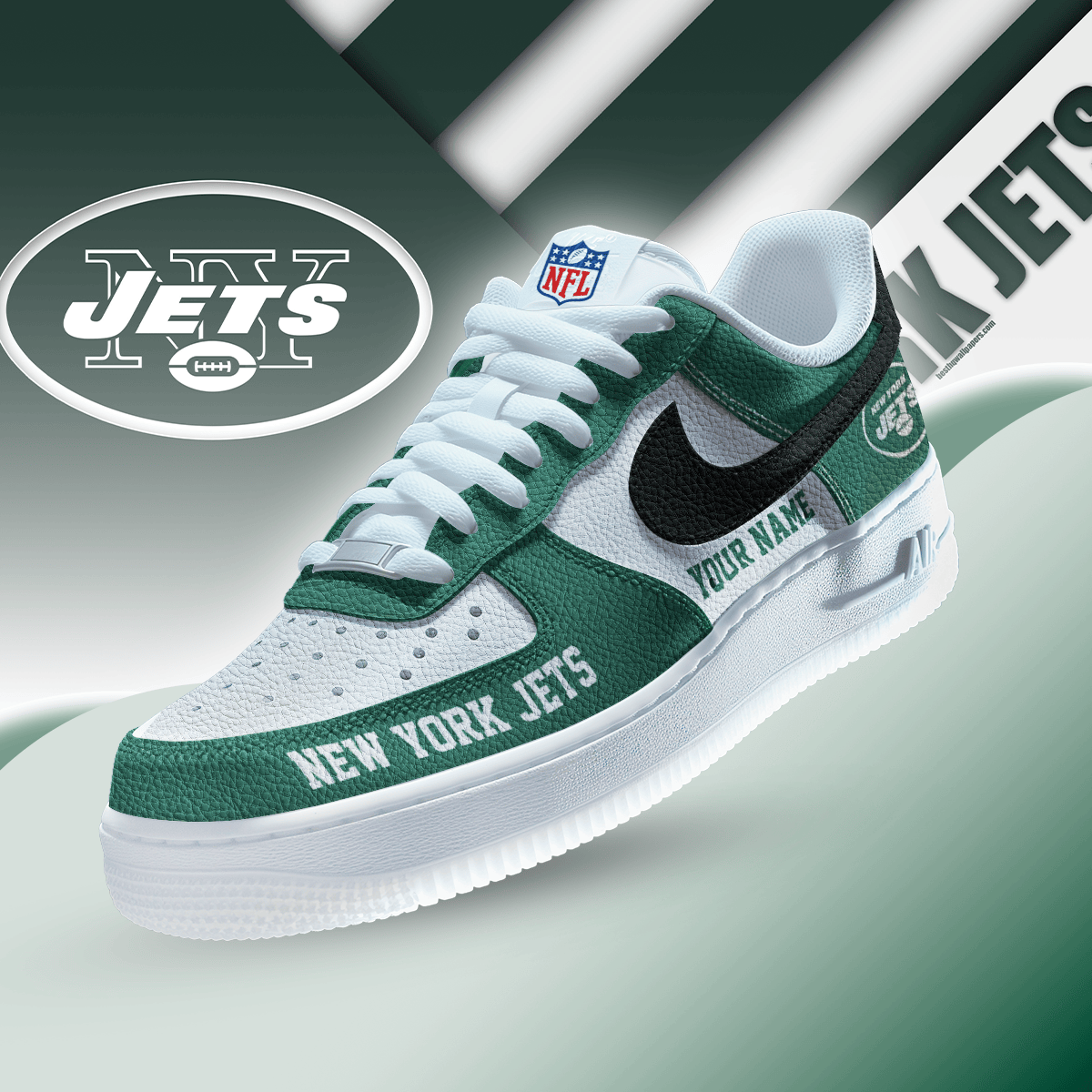 New York Jets Premium Af1 Limited Edition - Image 2