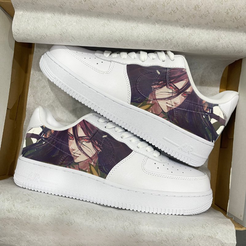 Dr. Stone Air Force 1 Custom Printed Shoes Akamegakill And Kimetsunoyaiba