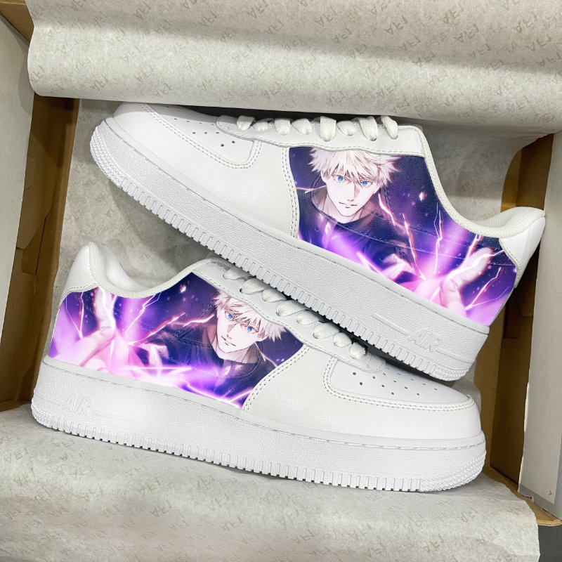 Jujutsu Kaisen Air Force 1 Custom Printed Shoes Jujutsu Kaisen Destined Fate