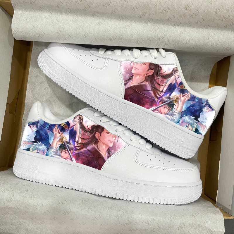 Jujutsu Kaisen Air Force 1 Custom Printed Shoes Jujutsu Kaisen Premature Death