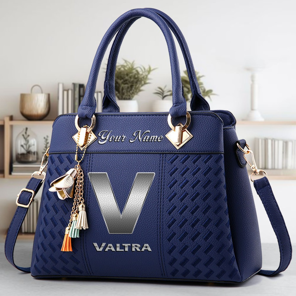 Valtra Logo Crossbody Zip Hand Bag With Tassel Custom Name For Women - Image 3