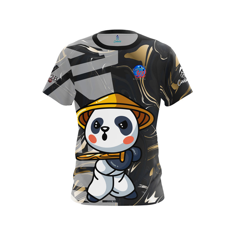 A2B Addicted2Bowling Jai Jones Keeping it 300 Panda Marble Jersey Shirt