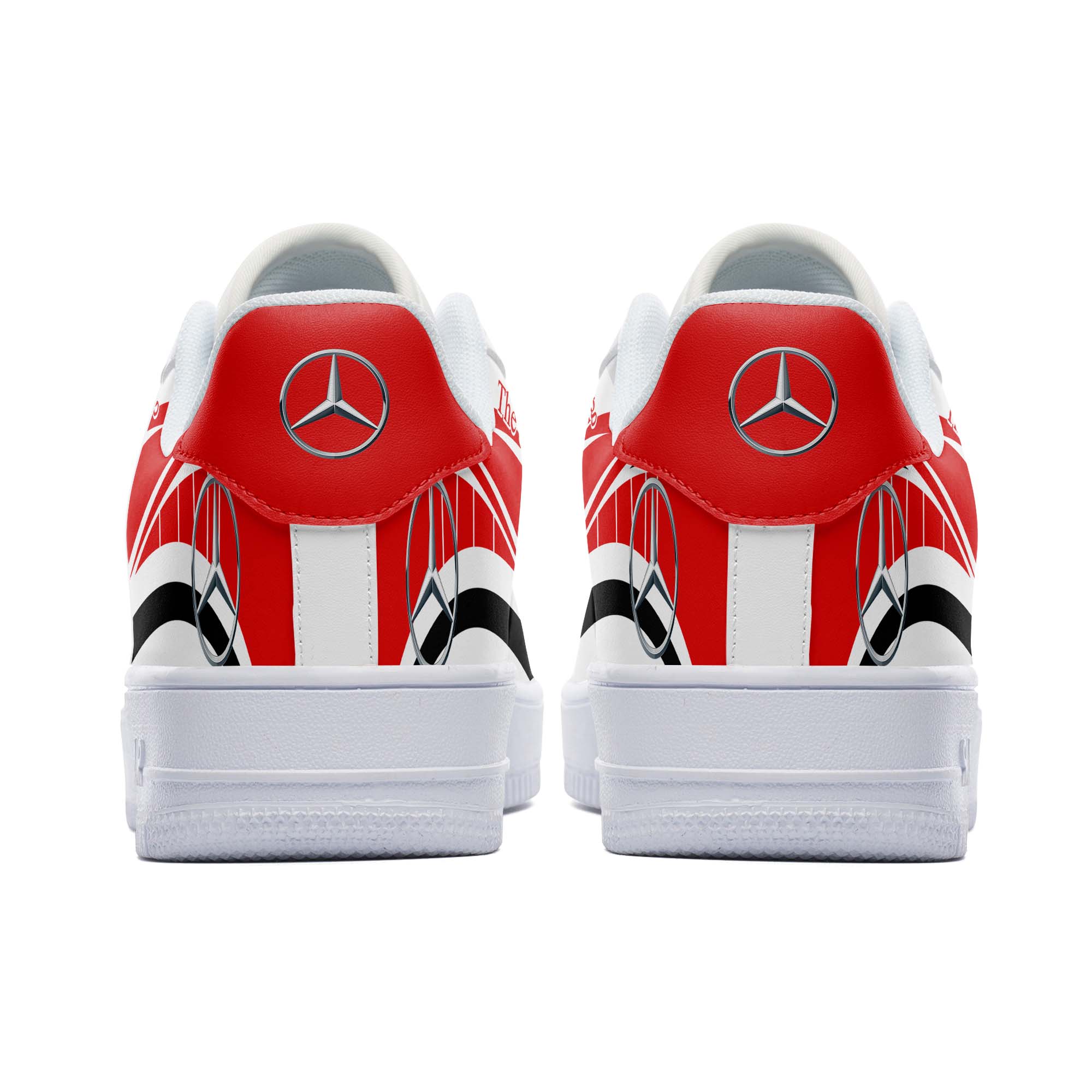 Mercedes Benz Air Low-Top Sneakers Shoes Printed Classic For Men And Women - Image 3