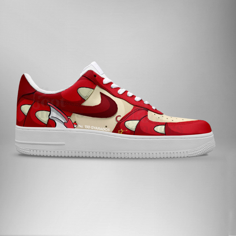 Shiny Gyarados Air Low-Top Sneakers Shoes Printed Classic For Men And Women - Image 3