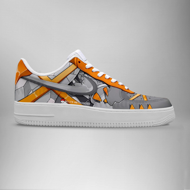 Shiny Metagross Air Low-Top Sneakers Shoes Printed Classic For Men And Women - Image 3