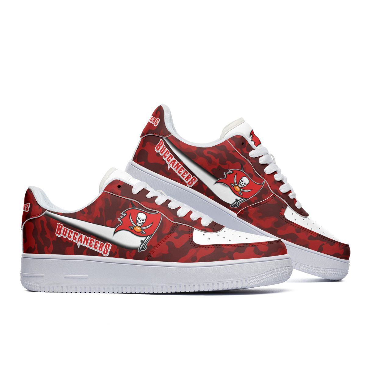 Tampa Bay Buccaneers Air Low-Top Sneakers Shoes Printed Classic For Men And Women - Image 2