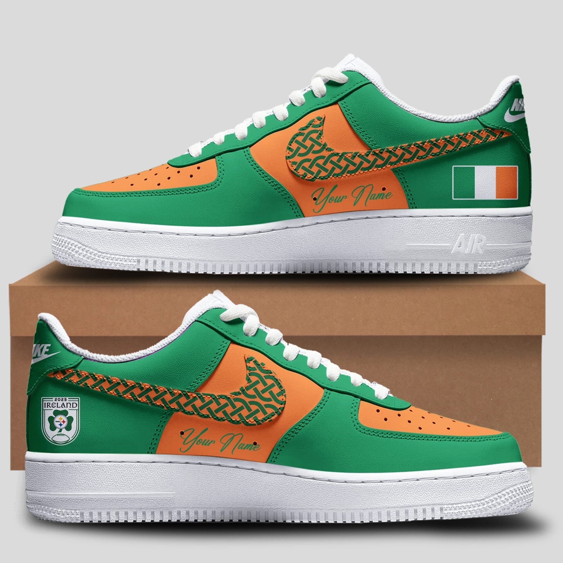 Pittsburgh Steelers Air Low-Top Sneakers Shoes Printed Classic For Men And Women - Image 2