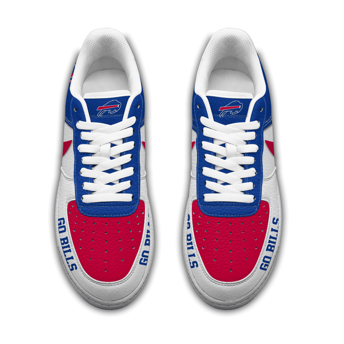 Buffalo Bills Air Low-Top Sneakers Shoes Printed Classic For Men And Women - Image 3