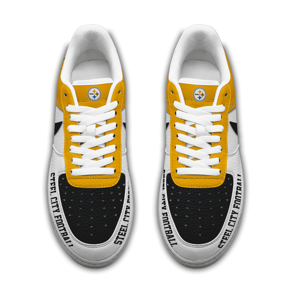 Pittsburgh Steelers Air Low-Top Sneakers Shoes Printed Classic For Men And Women - Image 3