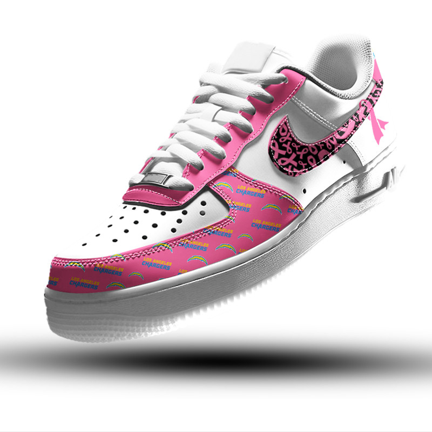 Los Angeles Chargers Air Low-Top Sneakers Shoes Comfortable For Men And Women Printed Full Size - Image 2