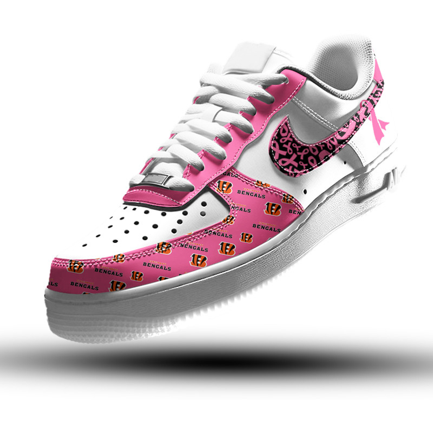 Cincinnati Bengals Air Low-Top Sneakers Shoes Comfortable For Men And Women Printed Full Size - Image 2