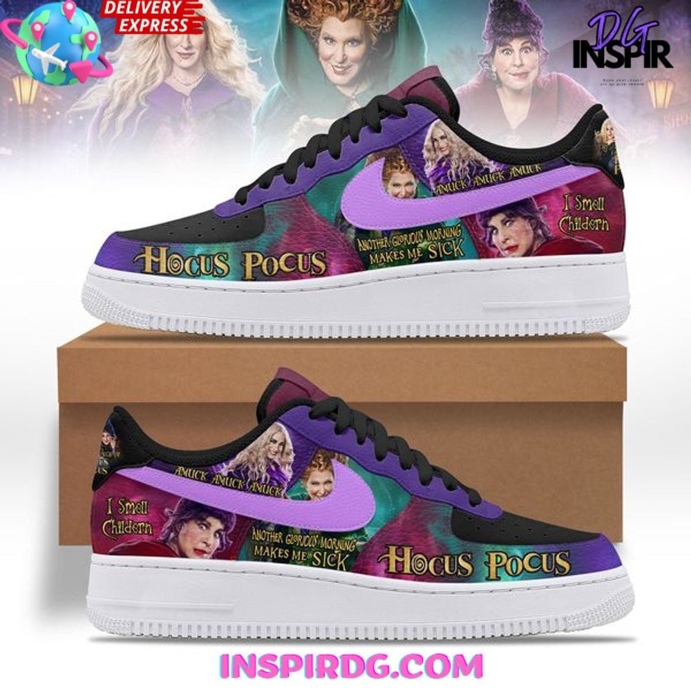 Hocus Pocus Air Low-Top Sneakers Shoes Comfortable For Men And Women Printed Full Size - Image 2