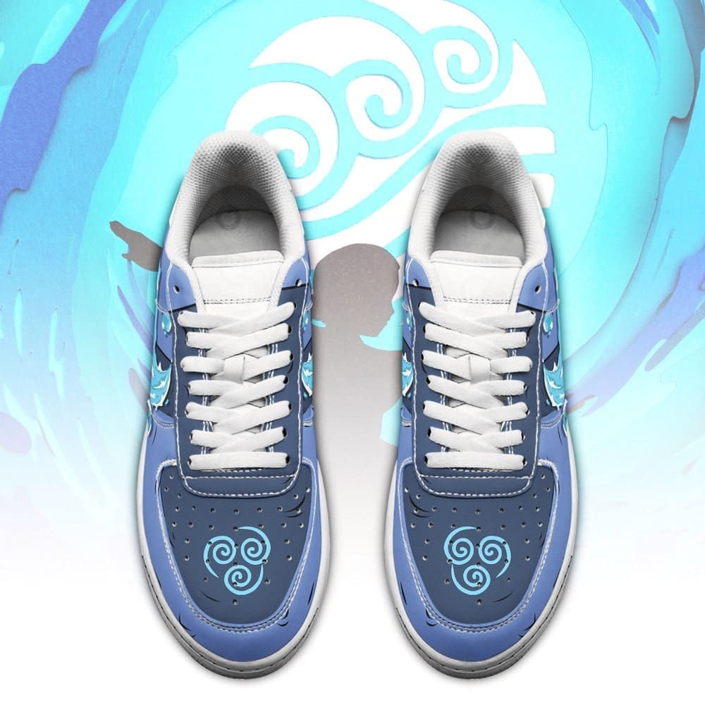 Water Element Air Low-Top Sneakers Shoes Comfortable For Men And Women Printed Full Size - Image 2
