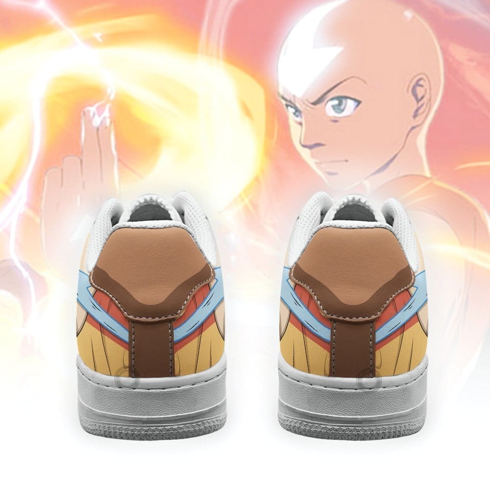Aang Air Low-Top Sneakers Shoes Comfortable For Men And Women Printed Full Size - Image 3