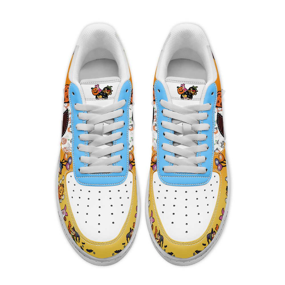 Winnie the Pooh x Halloween Air Low-Top Sneakers Shoes Comfortable For Men And Women Printed Full Size - Image 3