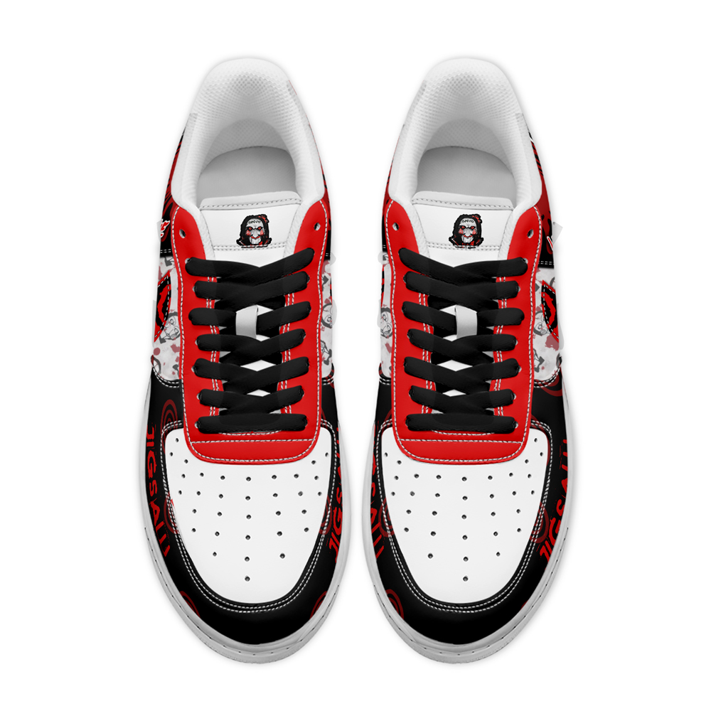 Jigsaw x Halloween Air Low-Top Sneakers Shoes Comfortable For Men And Women Printed Full Size - Image 2