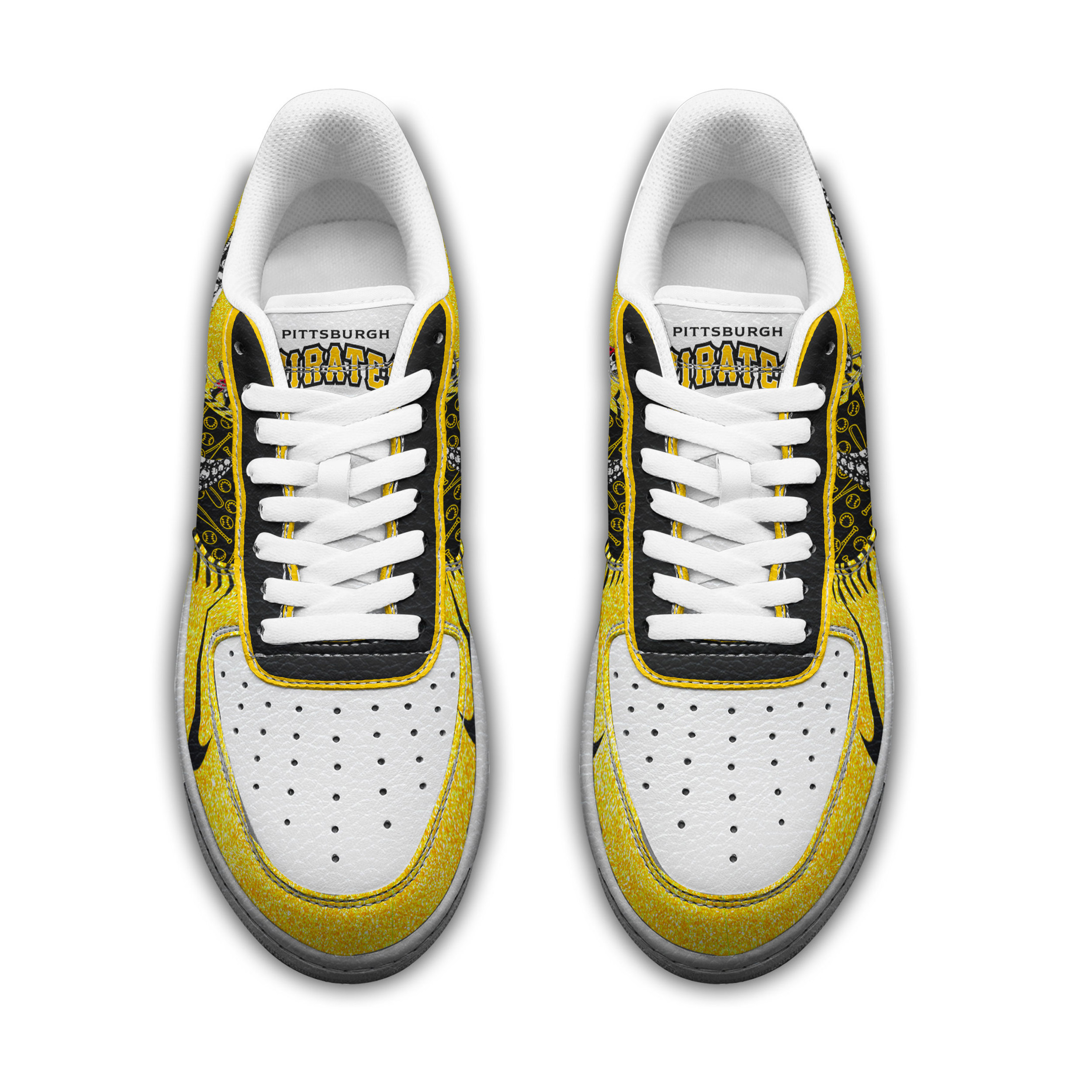 Pittsburgh Pirates Air Low-Top Sneakers Shoes Comfortable For Men And Women Printed Full Size - Image 3