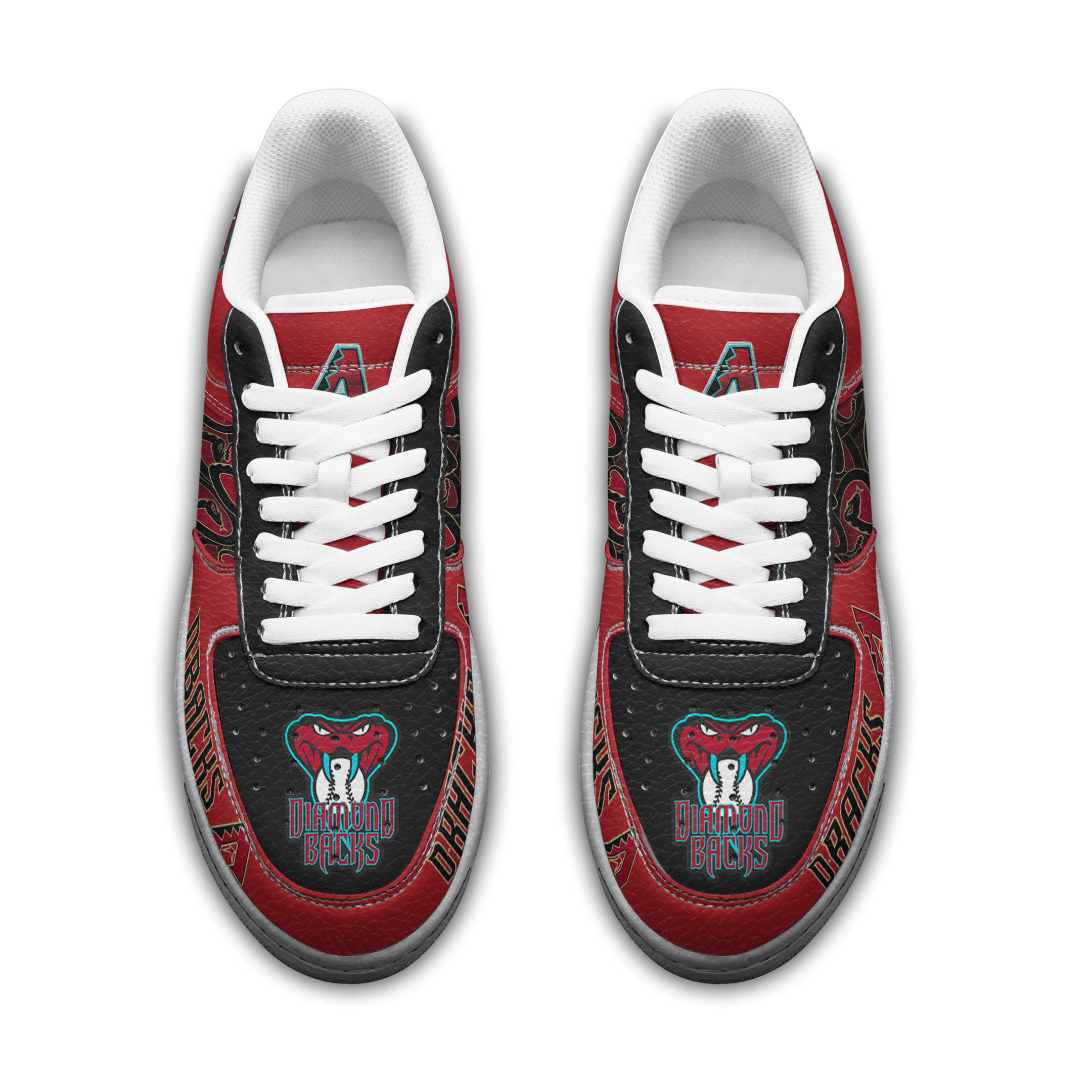 Arizona Diamondbacks Air Low-Top Sneakers Shoes Comfortable For Men And Women Printed Full Size - Image 2