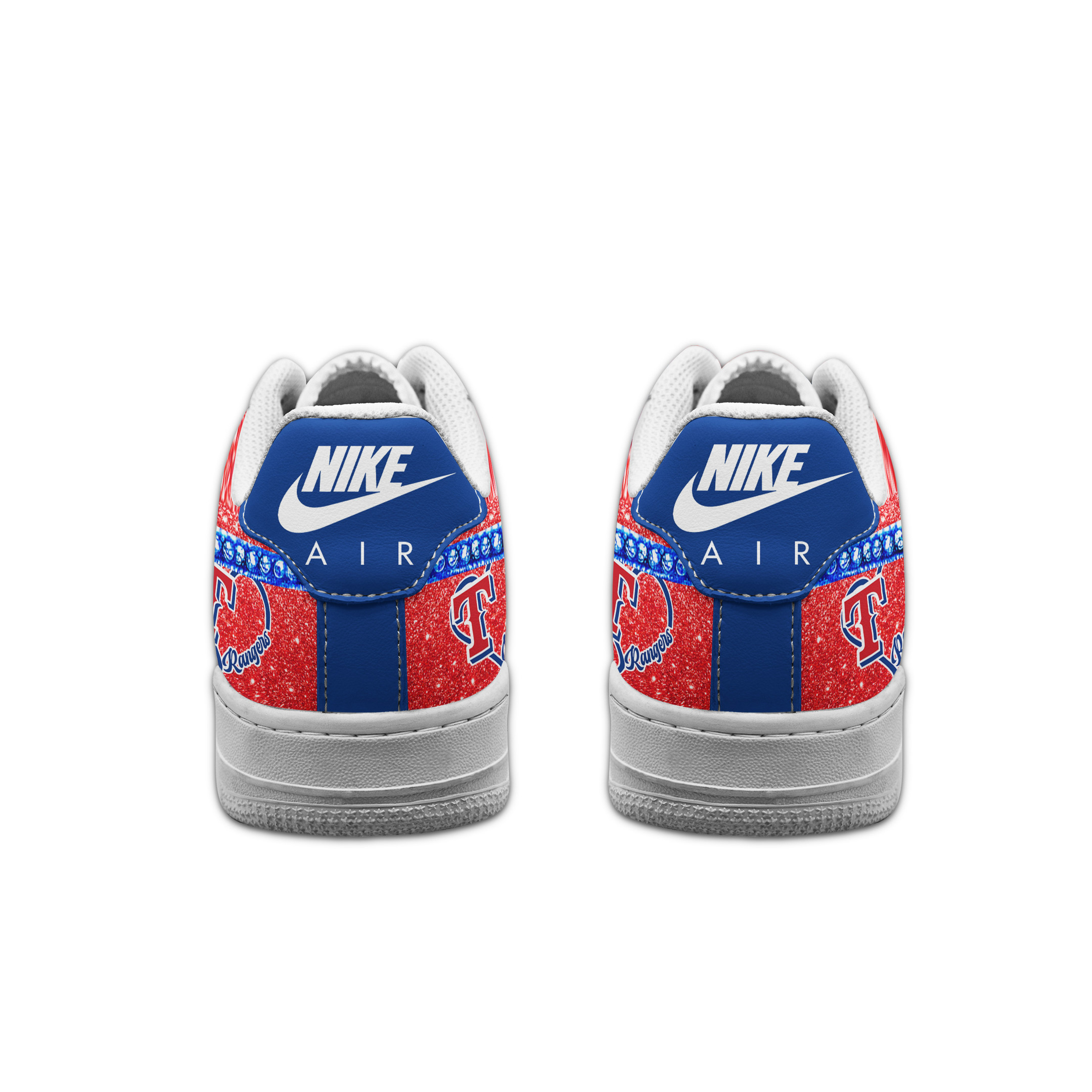 Texas Rangers Air Low-Top Sneakers Shoes Comfortable For Men And Women Printed Full Size - Image 3