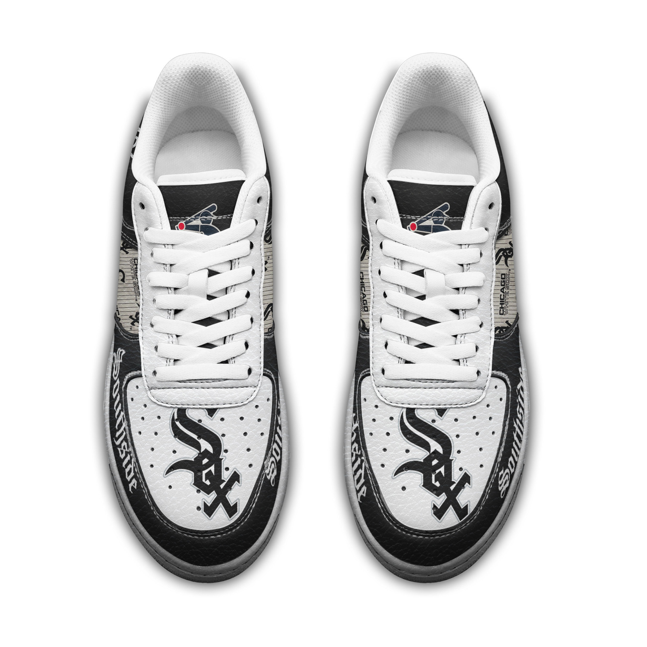 Chicago White Sox Air Low-Top Sneakers Shoes Comfortable For Men And Women Printed Full Size - Image 2