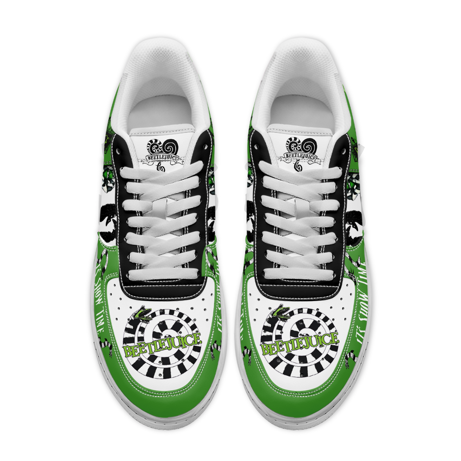 Beetlejuice x Halloween Air Low-Top Sneakers Shoes Comfortable For Men And Women Printed Full Size - Image 2