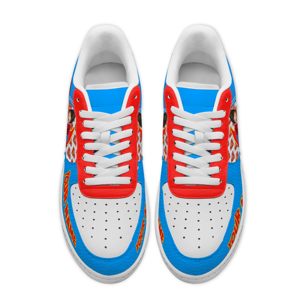 Superman Air Low-Top Sneakers Shoes Comfortable For Men And Women Printed Full Size - Image 2