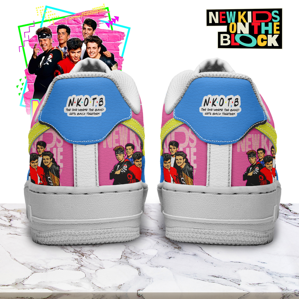 New Kids On The Block Air Low-Top Sneakers Shoes Comfortable For Men And Women Printed Full Size - Image 3