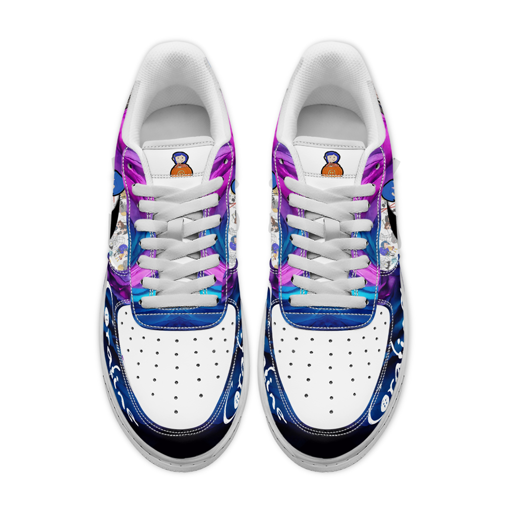 Coraline x Halloween Air Low-Top Sneakers Shoes Comfortable For Men And Women Printed Full Size - Image 3