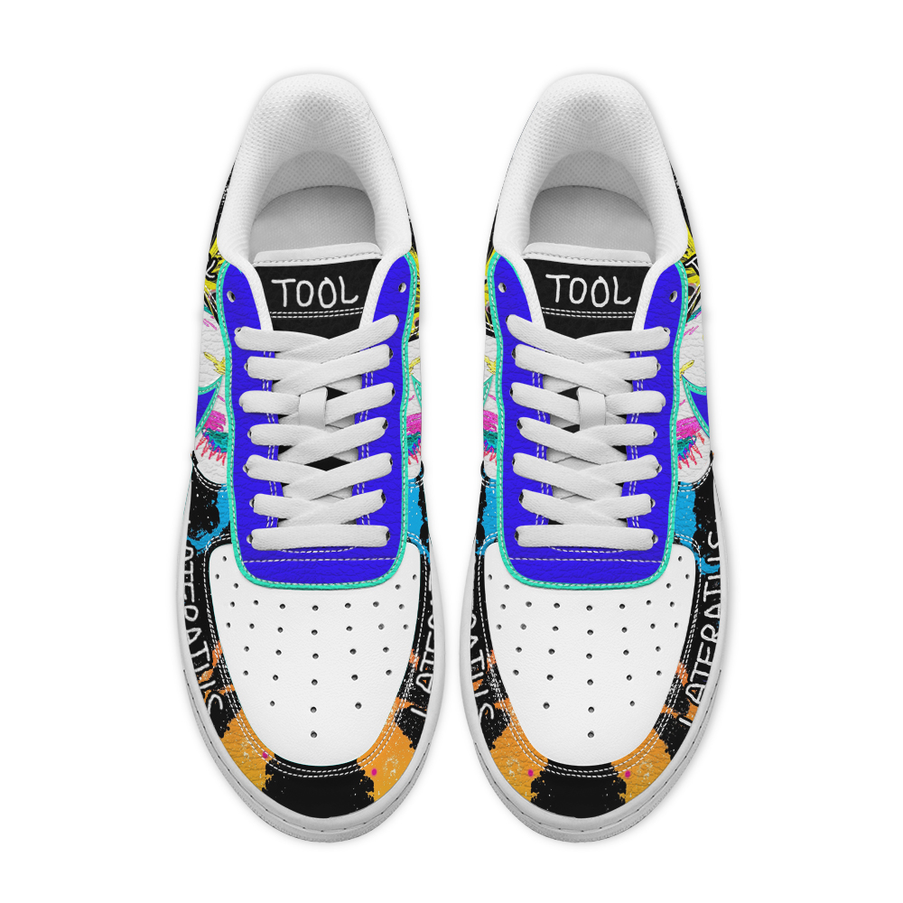 Tool Band Air Low-Top Sneakers Shoes Comfortable For Men And Women Printed Full Size - Image 2
