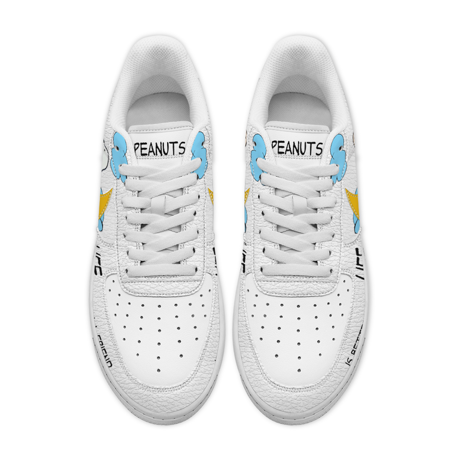 Snoopy Air Low-Top Sneakers Shoes Comfortable For Men And Women Printed Full Size - Image 3