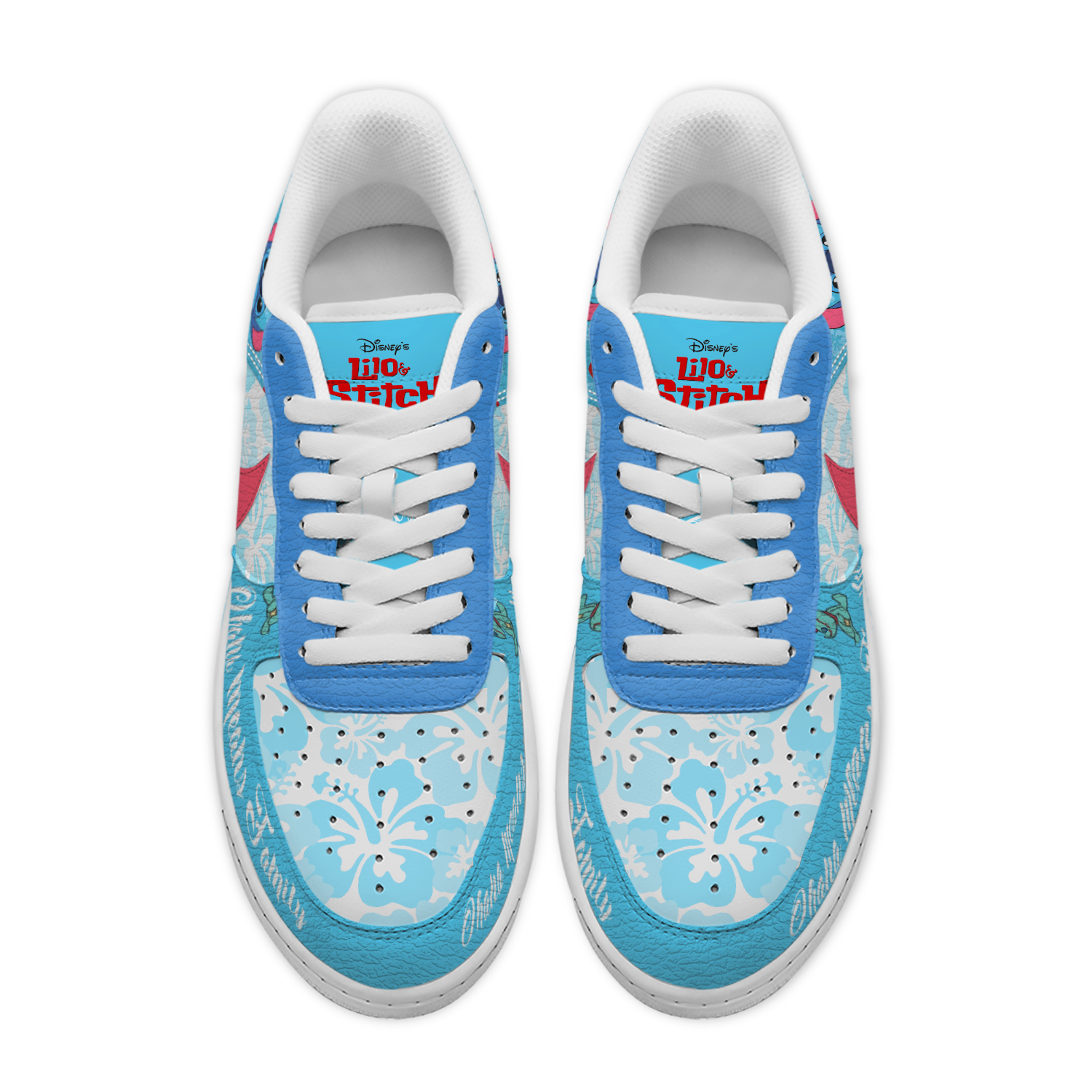 Lilo And Stitch Air Low-Top Sneakers Shoes Comfortable For Men And Women Printed Full Size - Image 3