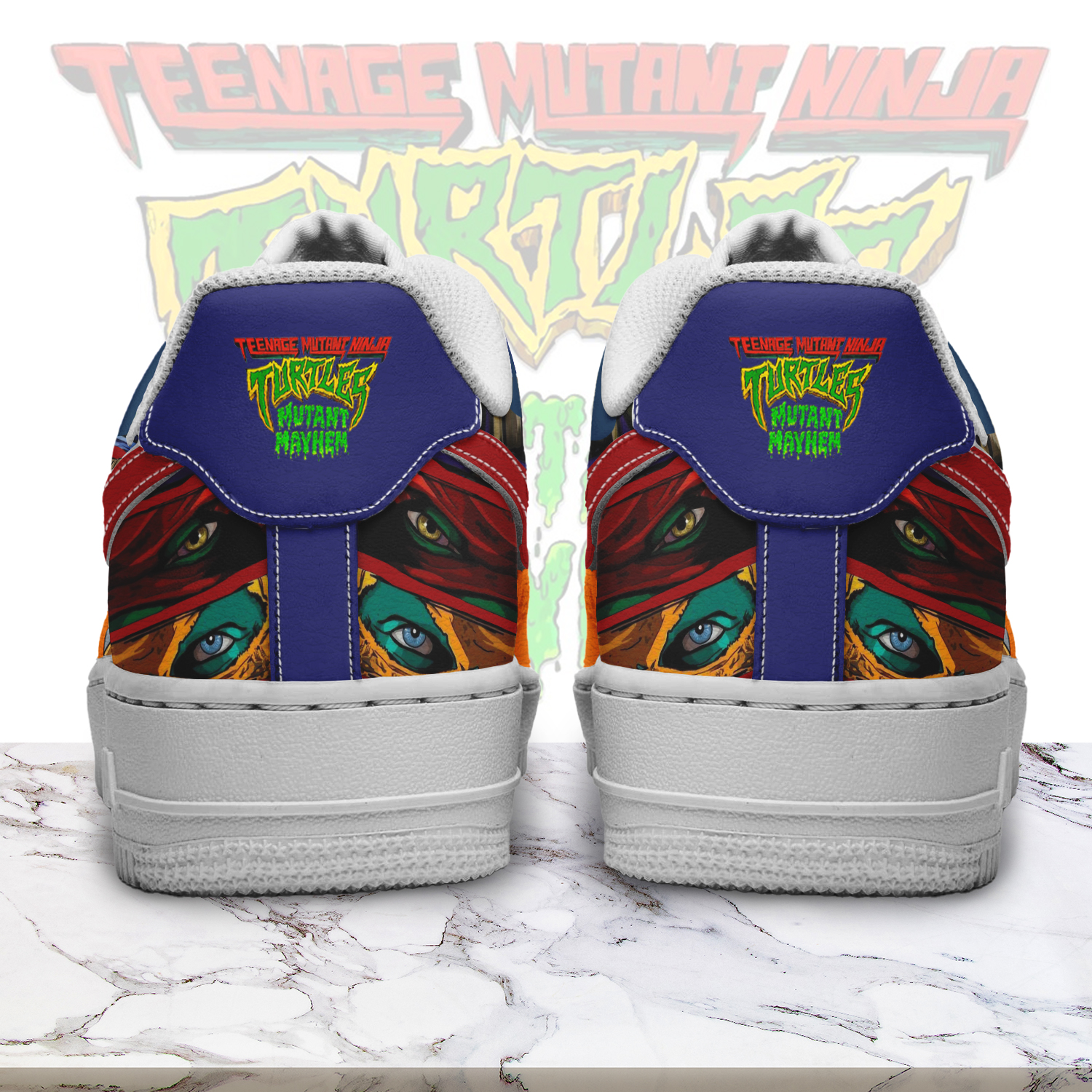 Teenage Mutant Ninja Turtles Air Low-Top Sneakers Shoes Comfortable For Men And Women Printed Full Size - Image 3