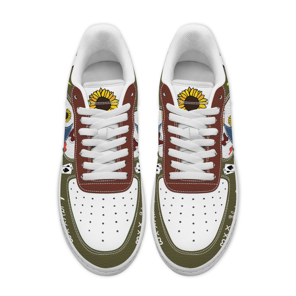 Post Malone Air Low-Top Sneakers Shoes Comfortable For Men And Women Printed Full Size - Image 3