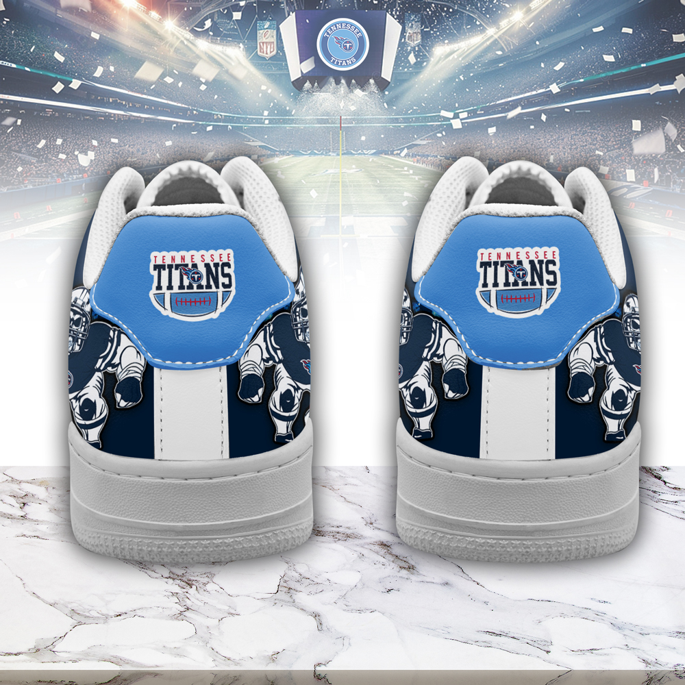 Tennessee Titans Air Low-Top Sneakers Shoes Comfortable For Men And Women Printed Full Size - Image 3