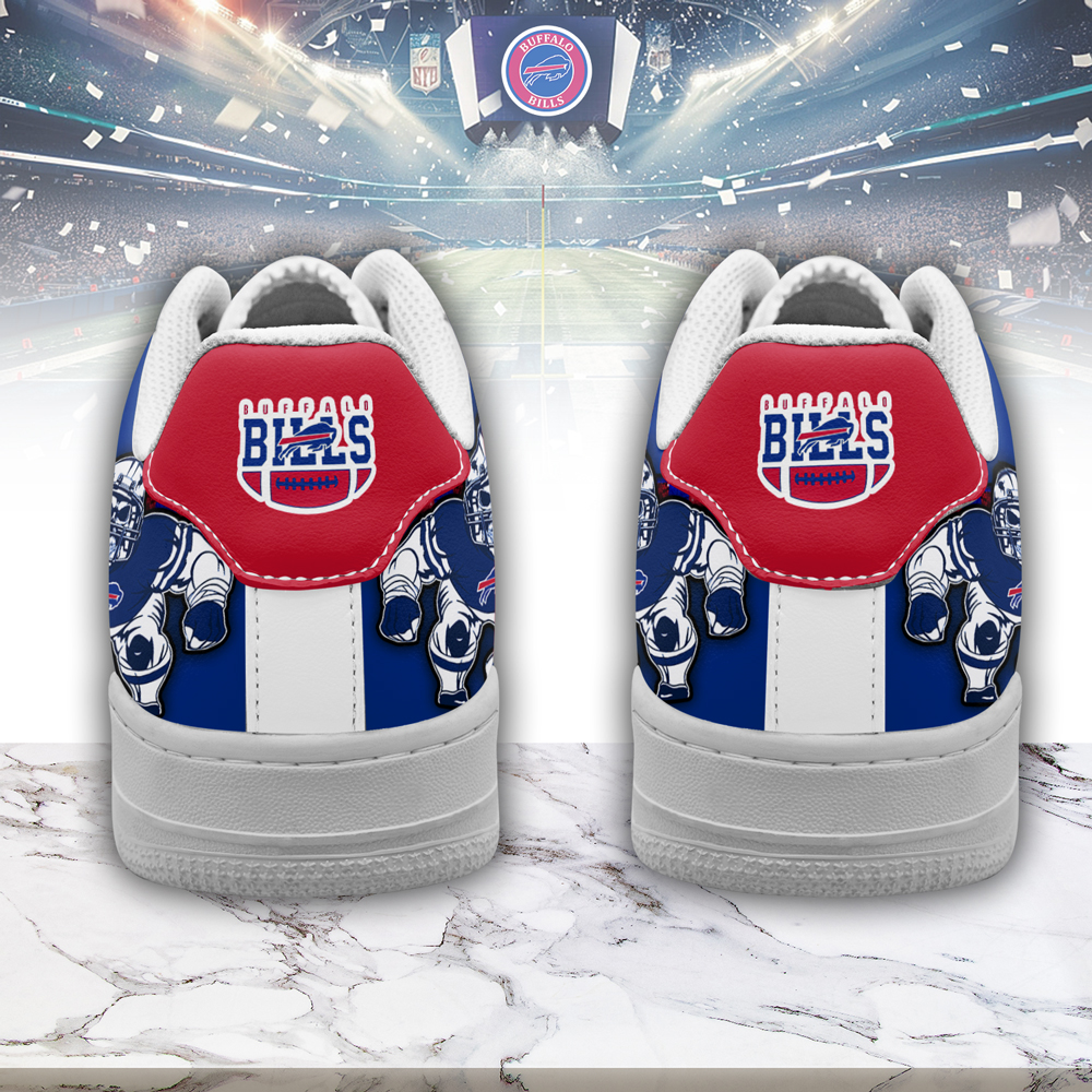 Buffalo Bills Air Low-Top Sneakers Shoes Comfortable For Men And Women Printed Full Size - Image 3