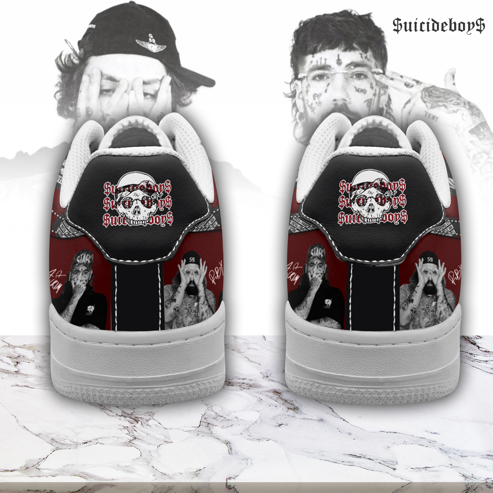 Suicideboys Air Low-Top Sneakers Shoes Comfortable For Men And Women Printed Full Size - Image 3