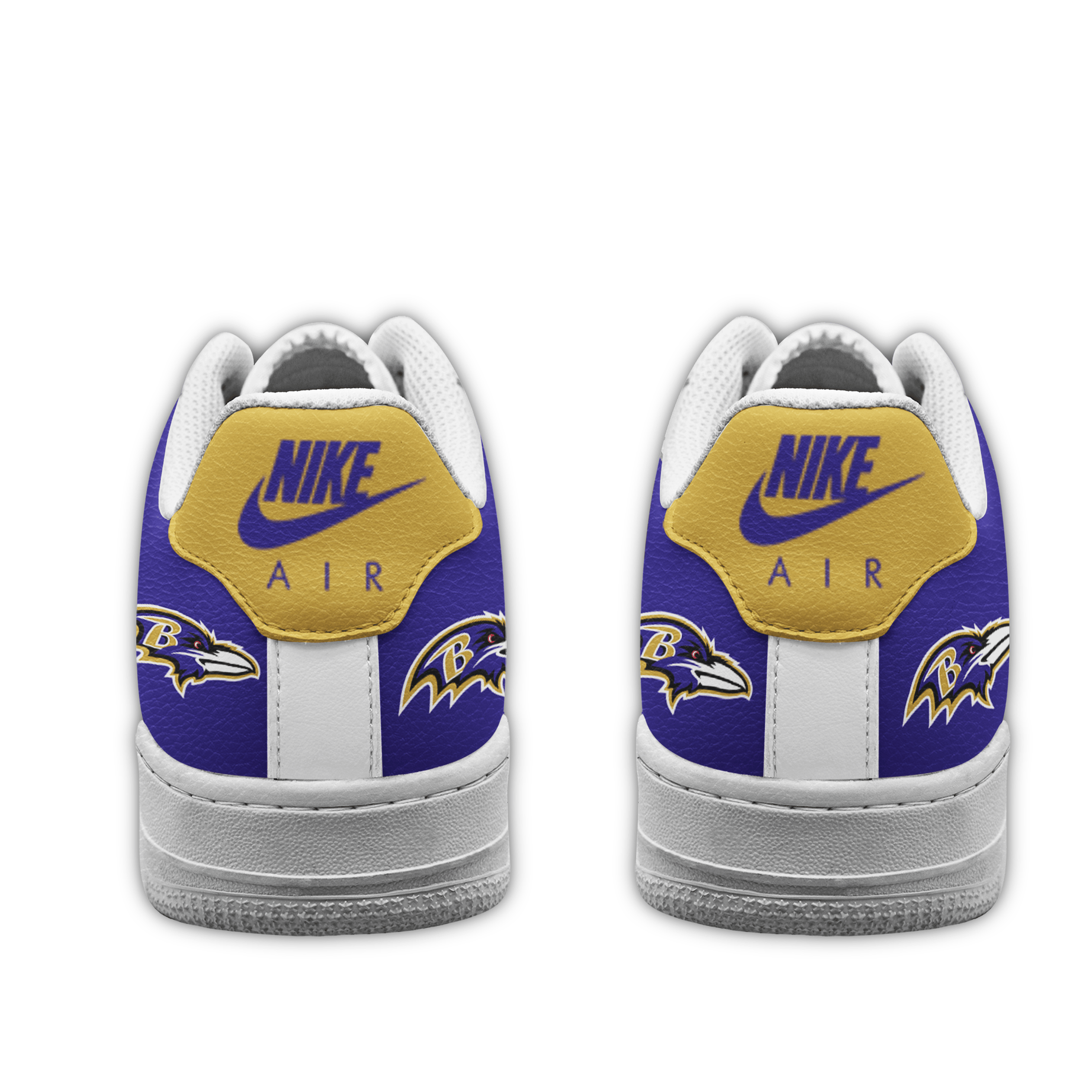 Baltimore Ravens Air Low-Top Sneakers Shoes Comfortable For Men And Women Printed Full Size - Image 3
