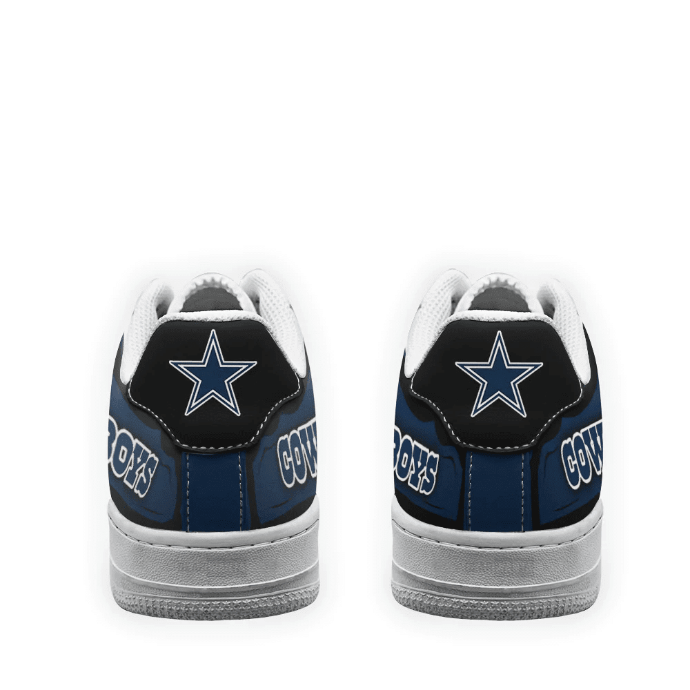 Dallas Cowboys NFL Air Low-Top Sneakers Shoes Comfortable For Men And Women Printed Full Size - Image 3