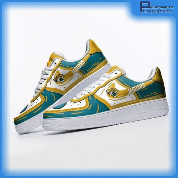 Jacksonville Jaguars NFL Air Low-Top Sneakers Shoes Comfortable For Men And Women Printed Full Size - Image 2