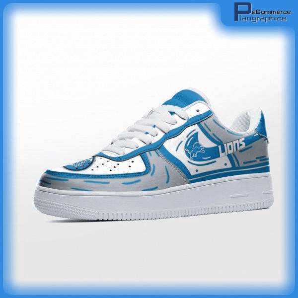 Detroit Lions NFL Air Low-Top Sneakers Shoes Comfortable For Men And Women Printed Full Size - Image 3