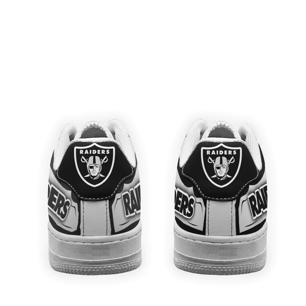 Las Vegas Raiders NFL Air Low-Top Sneakers Shoes Comfortable For Men And Women Printed Full Size - Image 3