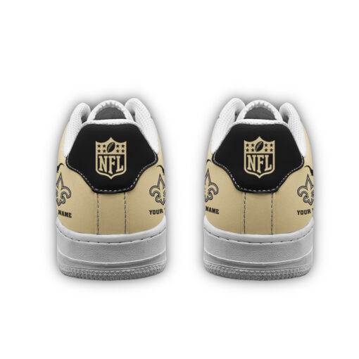 New Orleans Saints NFL Air Low-Top Sneakers Shoes Comfortable For Men And Women Printed Full Size - Image 3