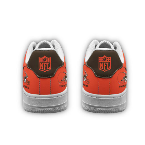 Cleveland Browns NFL Air Low-Top Sneakers Shoes Comfortable For Men And Women Printed Full Size - Image 3