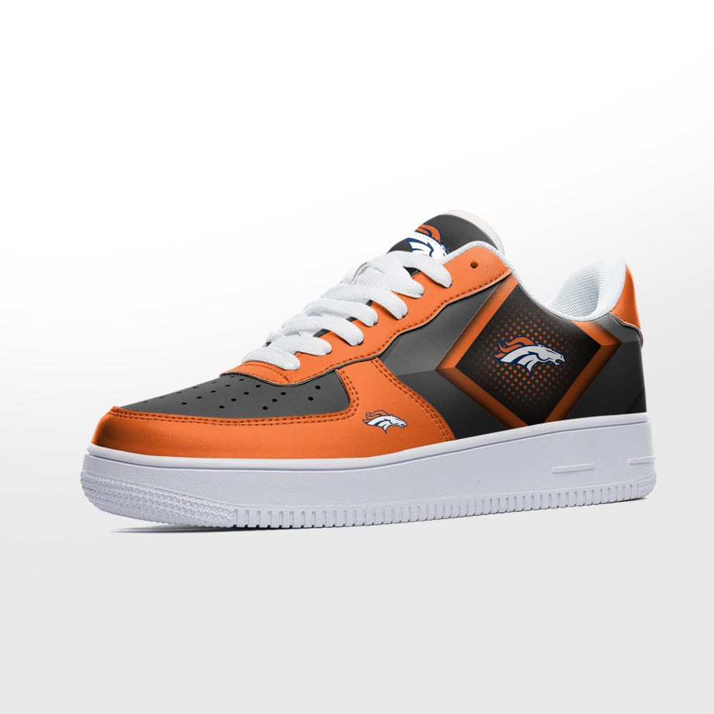 Denver Broncos NFL Air Low-Top Sneakers Shoes Comfortable For Men And Women Printed Full Size - Image 2